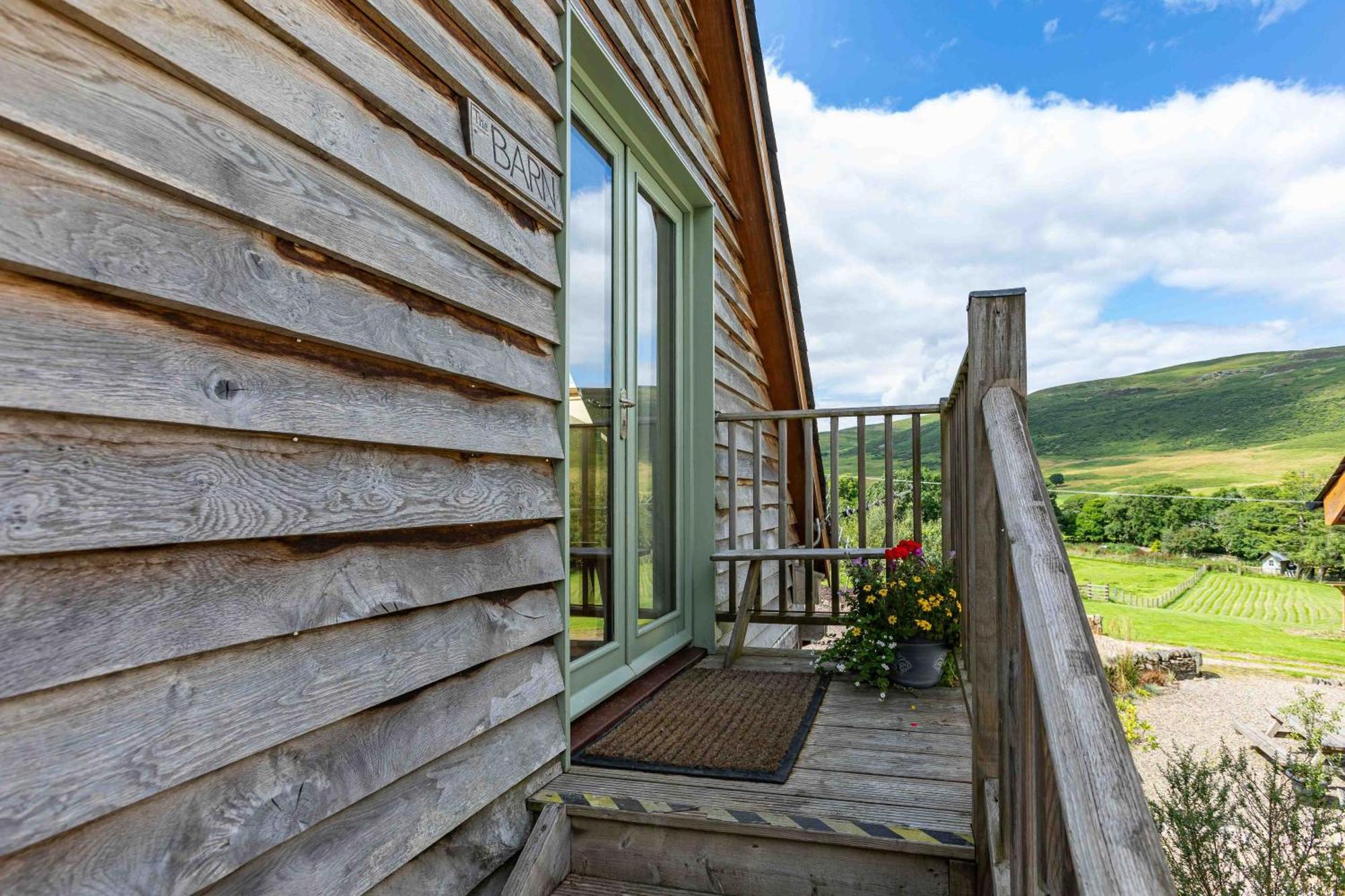 The Barn At Dormouse Cottage Selkirk Exterior foto