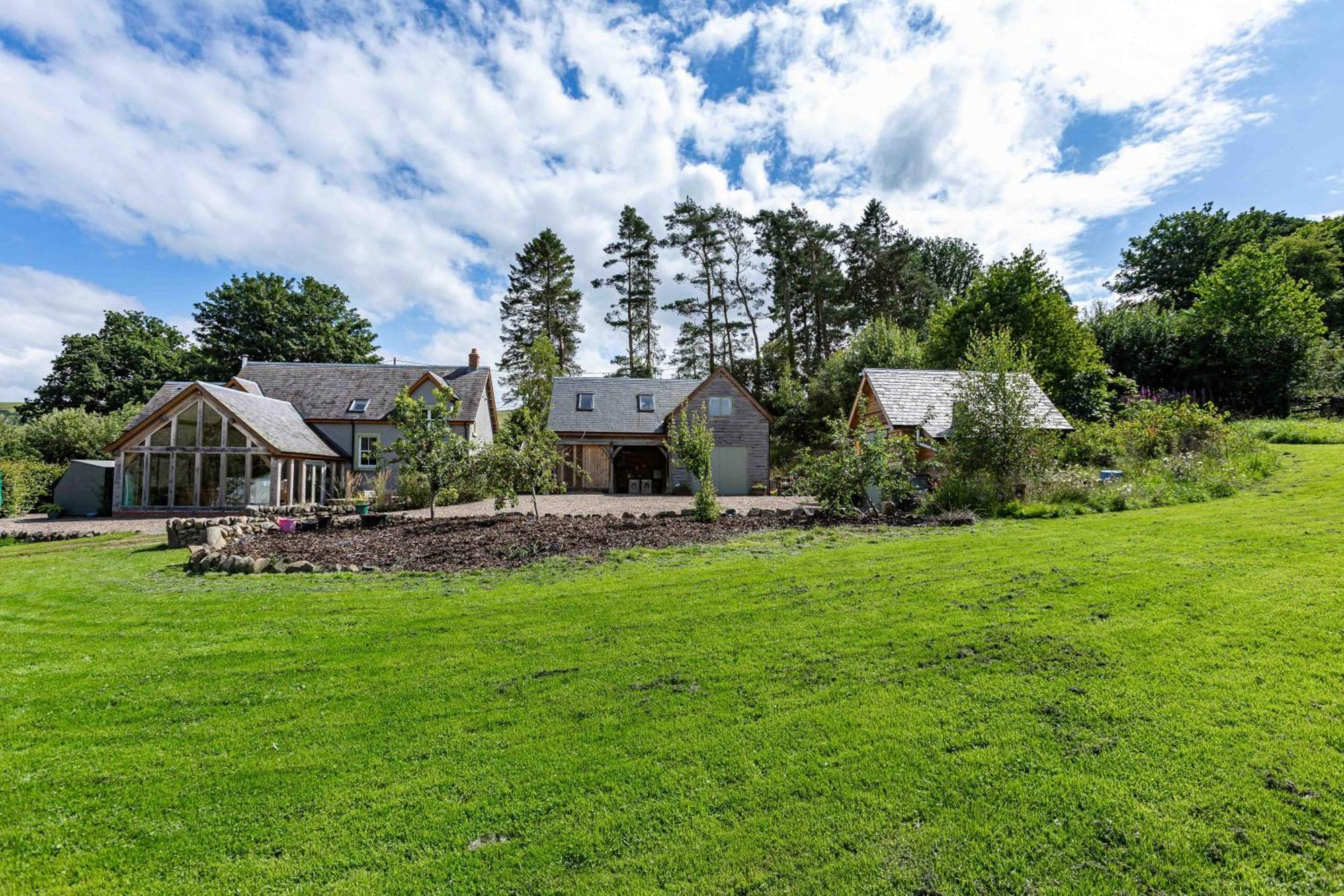 The Barn At Dormouse Cottage Selkirk Exterior foto