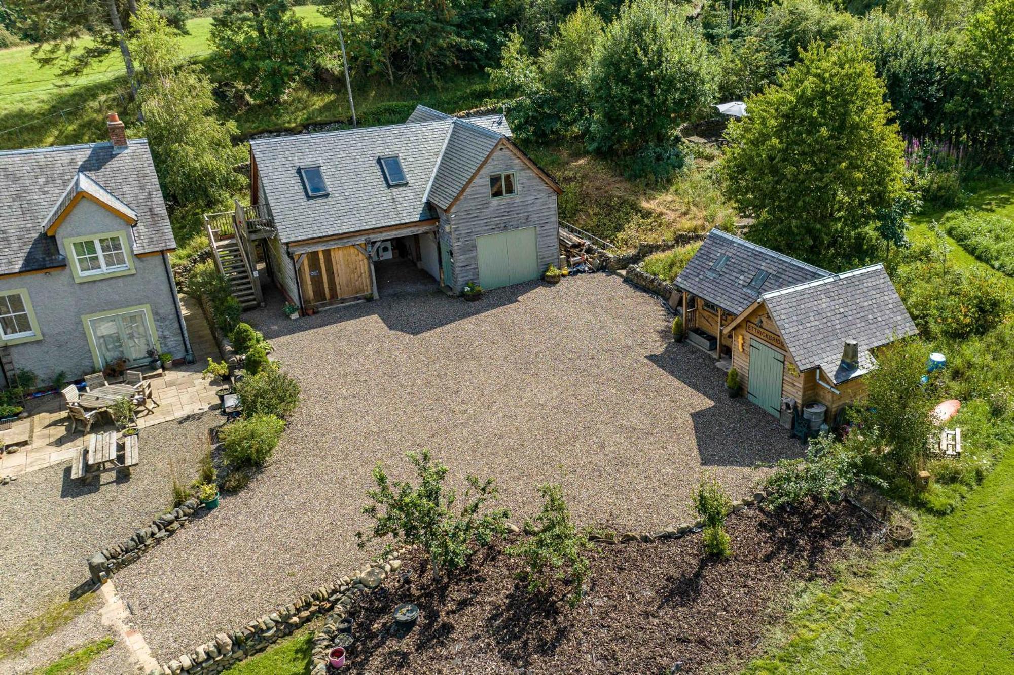 The Barn At Dormouse Cottage Selkirk Exterior foto