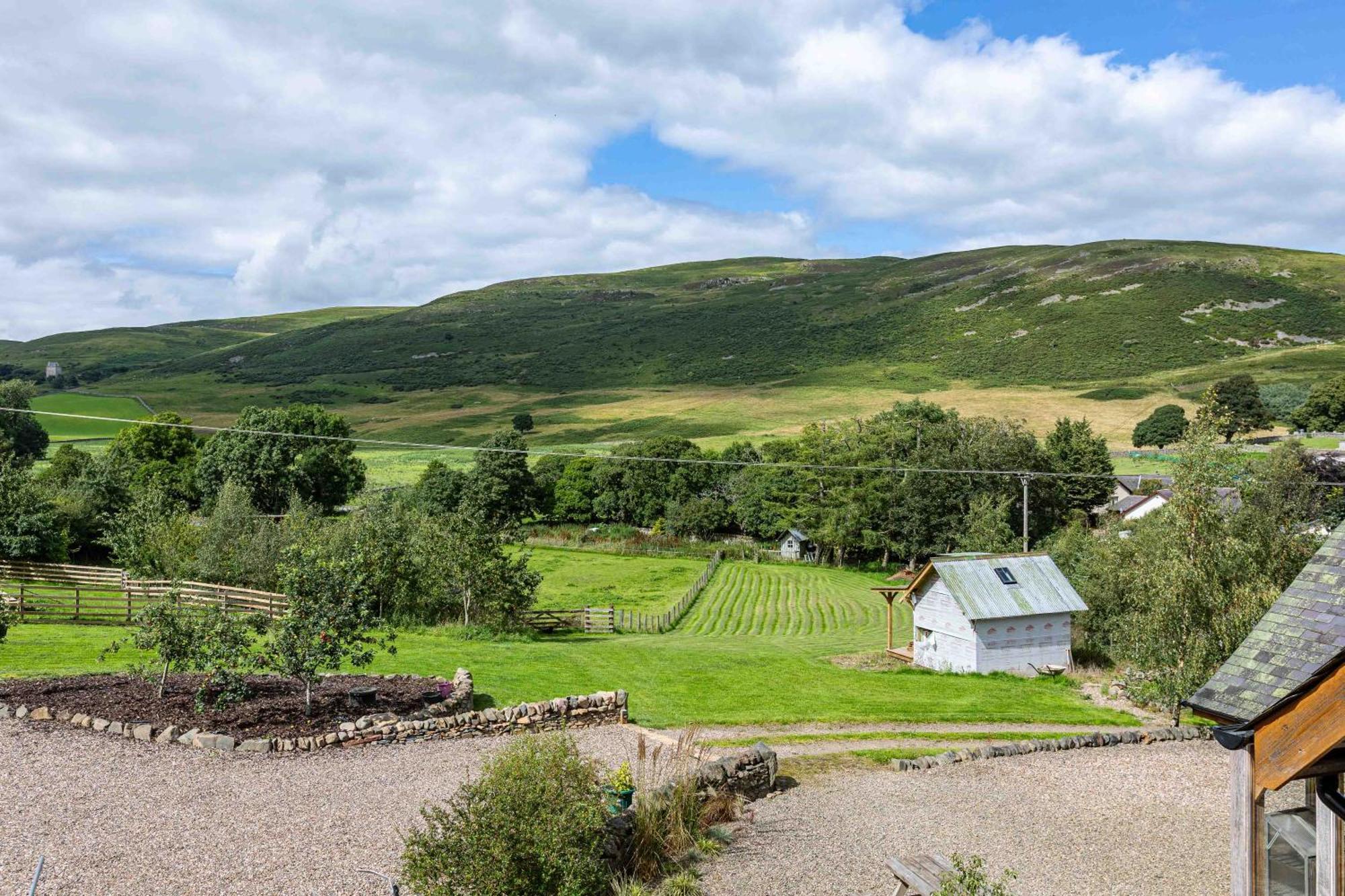 The Barn At Dormouse Cottage Selkirk Exterior foto